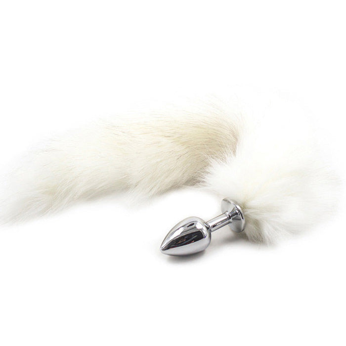 MizzZee Stainless Steel Fox Tail Butt Plug