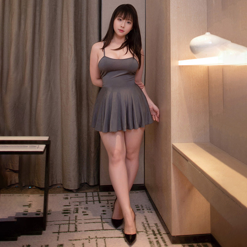 Fée et moi Icy Silk Cross-Back Lingerie Dress
