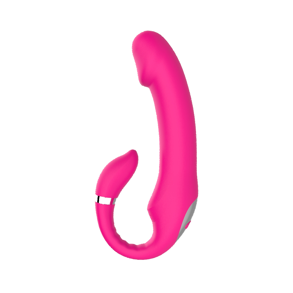 ErgoVibe™ Dual Motor Strapless Strap-On Vibrator – 10 Modes