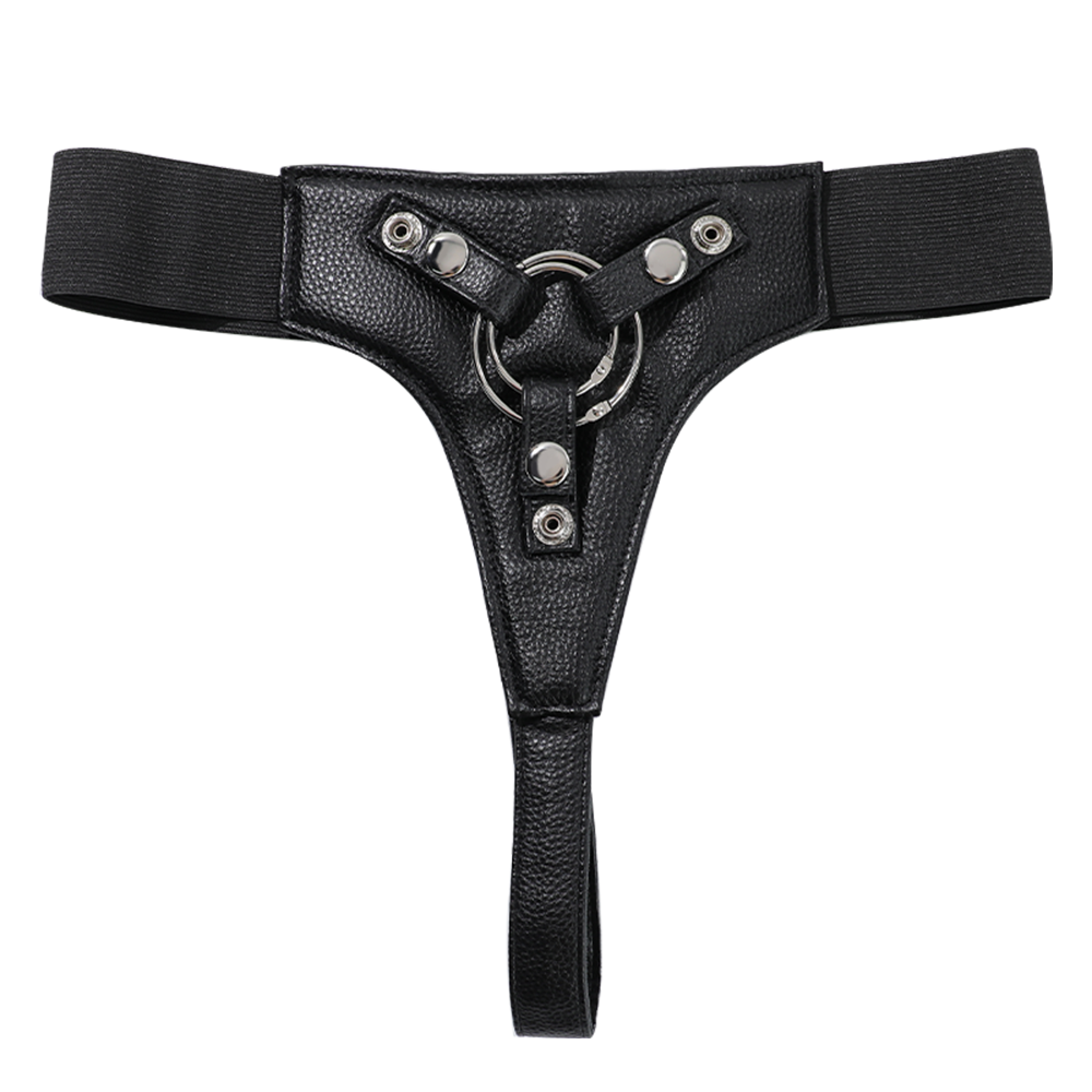 MizzZee Adjustable Strap-On Harness – Wearable Panty with Interchangeable O-Rings