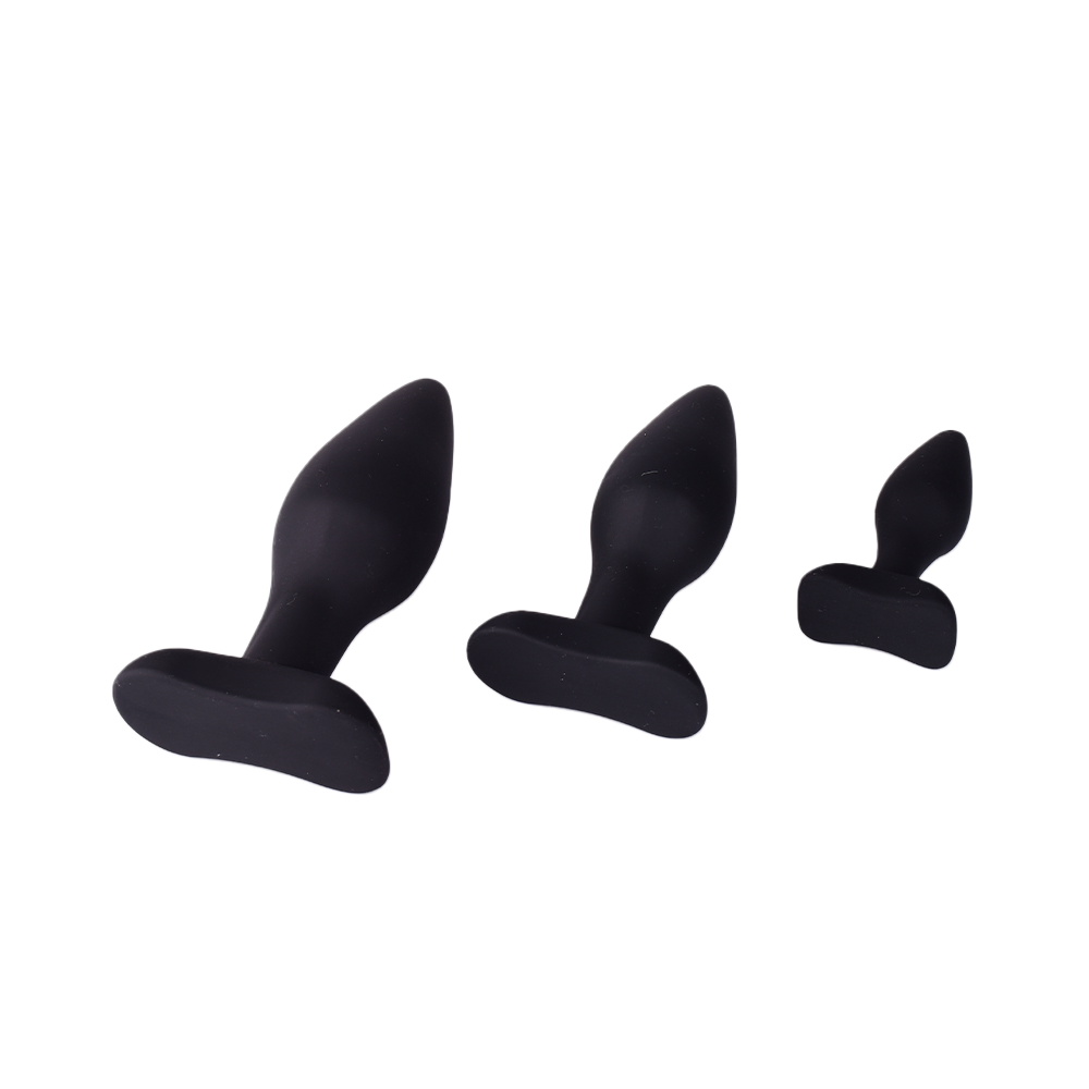Velvett™ 3-Piece Silicone Anal Plug Set