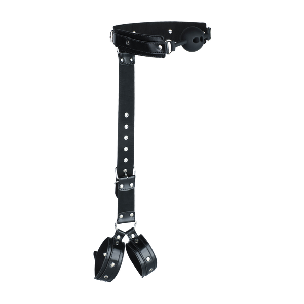 Mizz Zee Behind-the-Back Restraint & Gag Combo