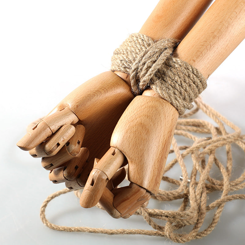 Mizz Zee 10M Natural Jute Bondage Rope