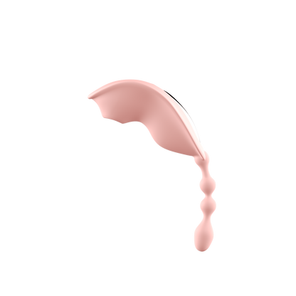 Dual Sensation Clit & Anal Bead Wearable Vibrator