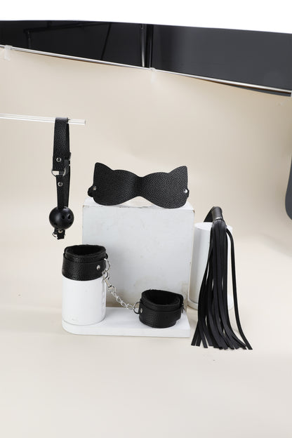 Mizz Zee Beginner Bondage Kit – 4-Piece BDSM Starter Set