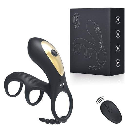 Ultimate PulsePro 10X Multi-Zone Vibrating & Suction Cock Ring