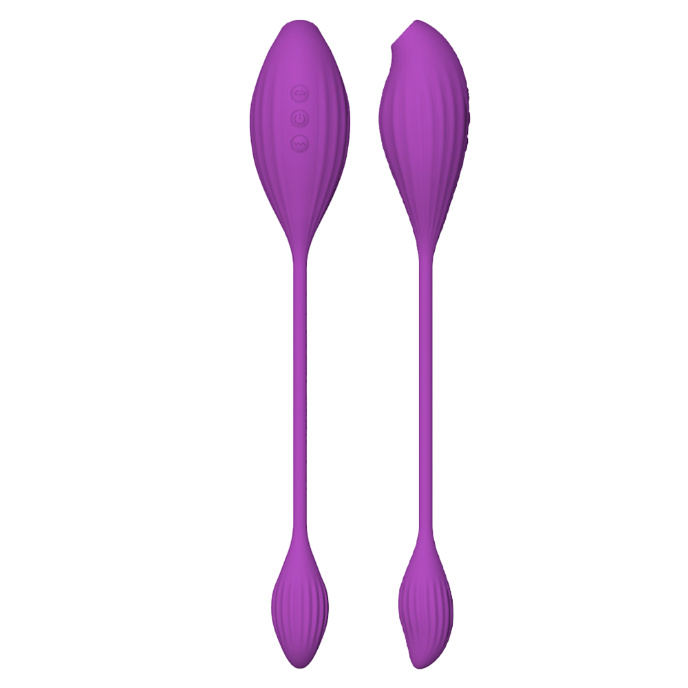 Dual-Ended Clitoral Suction & Vibration Stimulator