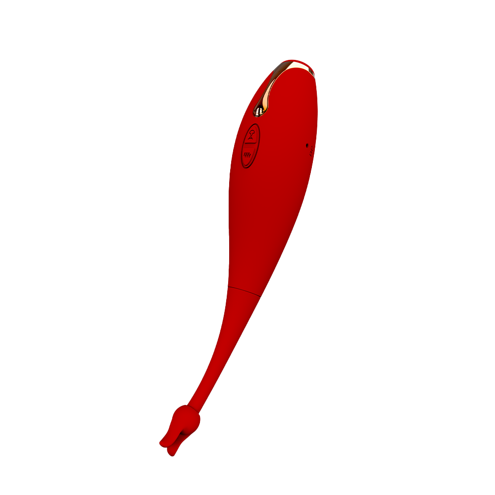 Flick & Suck Dual-Ended Clitoral Stimulator