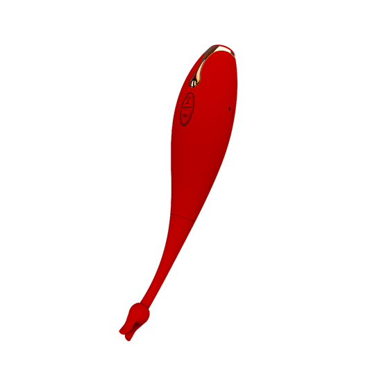 Flick & Suck Dual-Ended Clitoral Stimulator