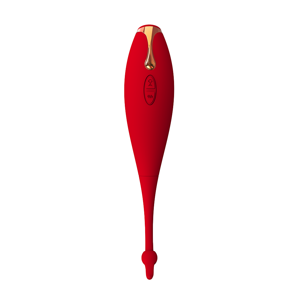 Flick & Suck Dual-Ended Clitoral Stimulator