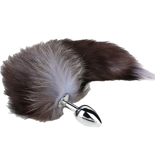 MizzZee Stainless Steel Fox Tail Butt Plug