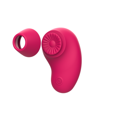 Mosiwei™ TwinPulse Clitoral Suction & Tapping Vibrator – 10 Modes