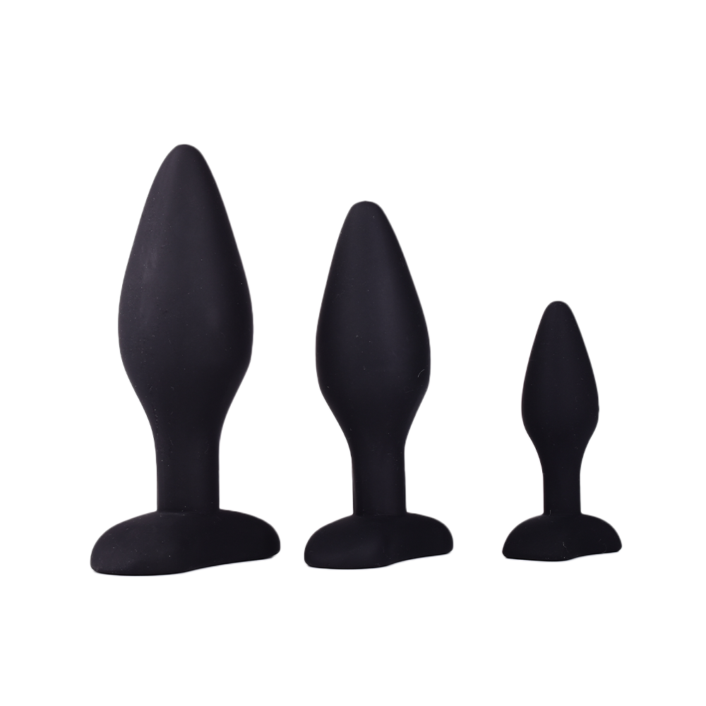 Velvett™ 3-Piece Silicone Anal Plug Set