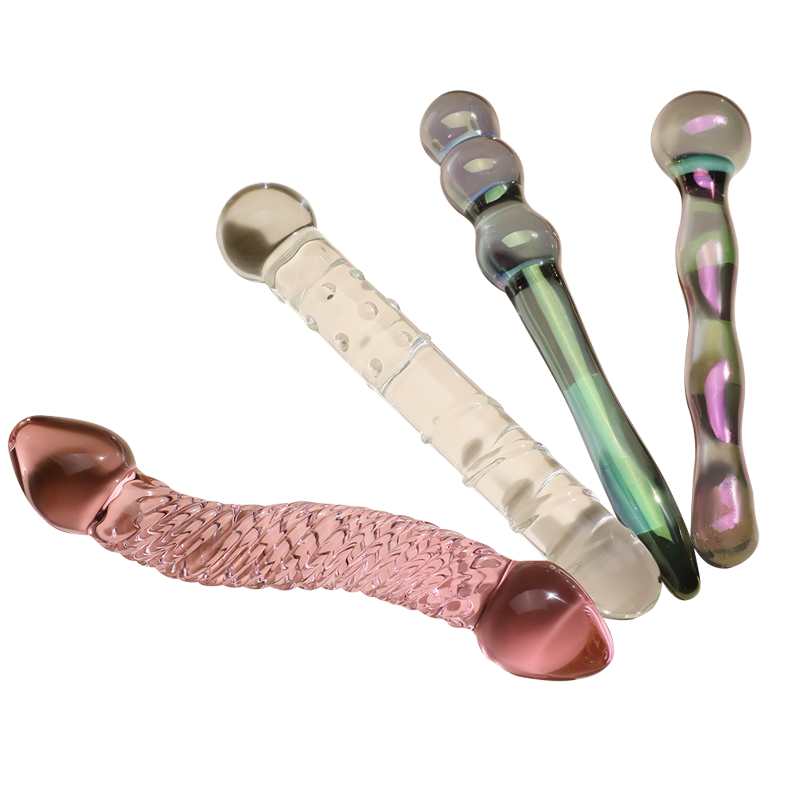 Mizz Zee Magic Crystal Glass Dildo – Multi-Style Collection